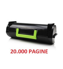 TONER 56F2X00 NERO COMPATIBILE PER LEXMARK MS421,MS521,MS621,MS622,MX421,MX521,MX621,MX622 CAPACITA 20.000 PAGINE TONER 56F2X00 NERO COMPATIBILE PER LEXMARK MS421,MS521,MS621,MS622,MX421,MX521,MX621,MX622 CAPACITA 20.000 PAGINE