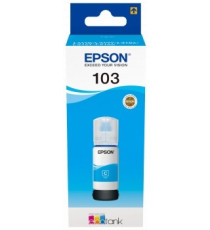 EPSON 103C INCHIOSTRO CIANO C13T00S24A10 ORIGINALE PER ECOTANK ET L3110,L3111,L3150, L3151,L3156,L3160,L5190 CAPACITA 65ml