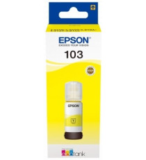 EPSON 103Y INCHIOSTRO GIALLO C13T00S44A10 ORIGINALE PER ECOTANK ET L3110,L3111,L3150, L3151,L3156,L3160,L5190 CAPACITA 65ml EPSON 103Y INCHIOSTRO GIALLO C13T00S44A10 ORIGINALE PER ECOTANK ET L3110,L3111,L3150, L3151,L3156,L3160,L5190 CAPACITA 65ml