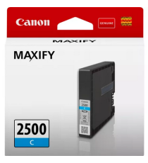 CANON PGI-2500 C CIANO 9301B001 CARTUCCE ORIGINALE PER CANON iB4050 MB5050 MB5350 PGI2500 CAPACITA' 9.6ml CANON PGI-2500 C CIANO 9301B001 CARTUCCE ORIGINALE PER CANON iB4050 MB5050 MB5350 PGI2500 CAPACITA' 9.6ml