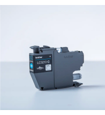 BROTHER LC3213C CIANO CARTUCCIA ORIGINALE PER BROTHER DCP J772DW, J774DW, MFC J890DN, J895DW LC-3213 CAPACITA' 400 PAGINE