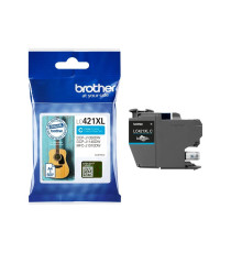 ORIGINALE BROTHER LC421XLC CIANO ALTA CAPACITA' CARTUCCIA PER BROTHER DCP-J1050DW,J1140DW,MFC-J1010DW LC-421XL 500 PAGINE ORIGINALE BROTHER LC421XLC CIANO ALTA CAPACITA' CARTUCCIA PER BROTHER DCP-J1050DW,J1140DW,MFC-J1010DW LC-421XL 500 PAGINE