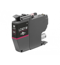 CARTUCCIA LC421M MAGENTA COMPATIBILE PER BROTHER DCP-J1050DW,J1140DW,MFC-J1010DW,J1800 LC-421 CAPACITA' 200 PAGINE CARTUCCIA LC421M MAGENTA COMPATIBILE PER BROTHER DCP-J1050DW,J1140DW,MFC-J1010DW,J1800 LC-421 CAPACITA' 200 PAGINE