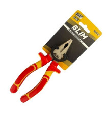 PINZE UNIVERSALI ISOLATE 1000V BLIM BL0272 6" PROFESSIONALI IN ACCIAIO CROMO VANADIO - MANICO RESISTENTE ANTISCIVOLO PINZE UNIVERSALI ISOLATE 1000V BLIM BL0272 6" PROFESSIONALI IN ACCIAIO CROMO VANADIO - MANICO RESISTENTE ANTISCIVOLO