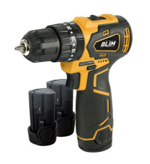 TRAPANO A PERCUSSIONE A BATTERIA 12V 2Ah BLIM BL0101 MOTORE BRUSHLESS PROFESSIONALE 2 VELOCITA' 0-450gmin 0-1650gmin 2 BATTERIE TRAPANO A PERCUSSIONE A BATTERIA 12V 2Ah BLIM BL0101 MOTORE BRUSHLESS PROFESSIONALE 2 VELOCITA' 0-450gmin 0-1650gmin 2 BATTERIE