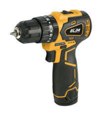 TRAPANO A PERCUSSIONE A BATTERIA 12V 2Ah BLIM BL0101 MOTORE BRUSHLESS PROFESSIONALE 2 VELOCITA' 0-450gmin 0-1650gmin 2 BATTERIE TRAPANO A PERCUSSIONE A BATTERIA 12V 2Ah BLIM BL0101 MOTORE BRUSHLESS PROFESSIONALE 2 VELOCITA' 0-450gmin 0-1650gmin 2 BATTERIE