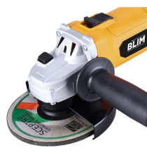 SMERIGLIATRICE 750W BLIM BL0133 - 125mm - VELOCITA' 11000G/MIN - IMPUGNATURA ERGONOMICA - PROTEZIONE SCINTILLE SMERIGLIATRICE 750W BLIM BL0133 - 125mm - VELOCITA' 11000G/MIN - IMPUGNATURA ERGONOMICA - PROTEZIONE SCINTILLE