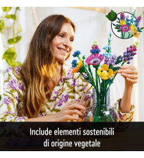 Lego The Botanical Collection - Bouquet fiori selvatici - Lego 10313 Icons con Papaveri e Lavanda LEGO ANNI 18+ Lego The Botanical Collection - Bouquet fiori selvatici - Lego 10313 Icons con Papaveri e Lavanda LEGO ANNI 18+