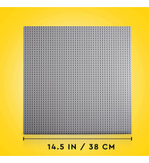 Lego Classic - Base grigia Tavola per Costruzioni Quadrata con 48x48 Bottoncini - LEGO 11024 ANNI 4+ Lego Classic - Base grigia Tavola per Costruzioni Quadrata con 48x48 Bottoncini - LEGO 11024 ANNI 4+