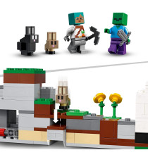 LEGO Minecraft - Il Ranch del Coniglio - Lego 21181 con Figure di Domatore, Zombie e Animali Anni 8+ LEGO Minecraft - Il Ranch del Coniglio - Lego 21181 con Figure di Domatore, Zombie e Animali Anni 8+