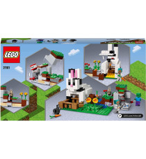LEGO Minecraft - Il Ranch del Coniglio - Lego 21181 con Figure di Domatore, Zombie e Animali Anni 8+ LEGO Minecraft - Il Ranch del Coniglio - Lego 21181 con Figure di Domatore, Zombie e Animali Anni 8+