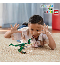Lego Creator 3 in 1 - Dinosauro - Lego 31058 T-rex, Pterodattilo e Triceratopo ANNI 7+ Lego Creator 3 in 1 - Dinosauro - Lego 31058 T-rex, Pterodattilo e Triceratopo ANNI 7+
