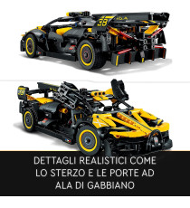 Lego Technic - Bugatti Bolide - Lego 42151 Modellino Auto Supercar ANNI 9+ Lego Technic - Bugatti Bolide - Lego 42151 Modellino Auto Supercar ANNI 9+