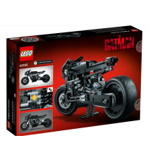 Lego Technic - THE BATMAN – BATCYCLE - Lego 42155 iconica modo del super eroe Batman ANNI 9+ Lego Technic - THE BATMAN – BATCYCLE - Lego 42155 iconica modo del super eroe Batman ANNI 9+