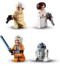 LEGO Star Wars - X-Wing Fighter di Luke Skywalker - LEGO 75301 on Minifigure della Principessa Leila e Droide R2-D2 ANNI 9+ LEGO Star Wars - X-Wing Fighter di Luke Skywalker - LEGO 75301 on Minifigure della Principessa Leila e Droide R2-D2 ANNI 9+