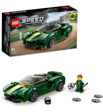 Lego Speed Champions - Lotus Evija - Lego 76907 Replica Auto Sportiva con Minifigure Pilota ANNI 8+ Lego Speed Champions - Lotus Evija - Lego 76907 Replica Auto Sportiva con Minifigure Pilota ANNI 8+