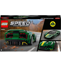 Lego Speed Champions - Lotus Evija - Lego 76907 Replica Auto Sportiva con Minifigure Pilota ANNI 8+ Lego Speed Champions - Lotus Evija - Lego 76907 Replica Auto Sportiva con Minifigure Pilota ANNI 8+