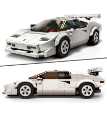 Lego Speed Champions - Lamborghini Countach - Lego 76908 -Raro- Replica Auto Sportiva con Minifigure Pilota ANNI 8+ Lego Speed Champions - Lamborghini Countach - Lego 76908 -Raro- Replica Auto Sportiva con Minifigure Pilota ANNI 8+
