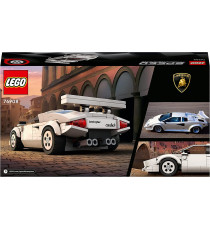 Lego Speed Champions - Lamborghini Countach - Lego 76908 -Raro- Replica Auto Sportiva con Minifigure Pilota ANNI 8+ Lego Speed Champions - Lamborghini Countach - Lego 76908 -Raro- Replica Auto Sportiva con Minifigure Pilota ANNI 8+