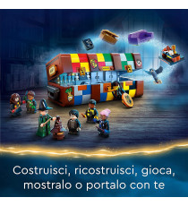 Lego Harry Potter - Il baule magico di Hogwarts - Lego 76399 con Stemmi Case, Cappello Parlante e Gufo  ANNI 8+ Lego Harry Potter - Il baule magico di Hogwarts - Lego 76399 con Stemmi Case, Cappello Parlante e Gufo  ANNI 8+