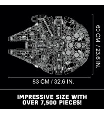 Lego Star Wars - Millennium Falcon - Lego 75192 Costruisci uno dei più grandi set LEGO mai realizzati Anni 18+ Lego Star Wars - Millennium Falcon - Lego 75192 Costruisci uno dei più grandi set LEGO mai realizzati Anni 18+