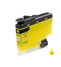 CARTUCCIA LC426XLY GIALLA COMPATIBILE PER BROTHER MFC J4340DW,MFC J4540DW,MFC J4540DWXL LC-426XL CAPACITA' 3.000 PAGINE CARTUCCIA LC426XLY GIALLA COMPATIBILE PER BROTHER MFC J4340DW,MFC J4540DW,MFC J4540DWXL LC-426XL CAPACITA' 3.000 PAGINE