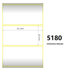 Etichette Zebra 51x25mm bianche 5180PZ 880154-025 termiche compatibile con Zebra ZT230,ZT411,ZM400,S4M Z-2000D 2x1x3 Core Etichette Zebra 51x25mm bianche 5180PZ 880154-025 termiche compatibile con Zebra ZT230,ZT411,ZM400,S4M Z-2000D 2x1x3 Core