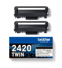 TWIN PACK Brother TN-2420 2 toner originali per Brother HL 2310 2350 2370 2375 2510 2530 2550 2730 2750 TN2420 x 2 TN2420TWIN TWIN PACK Brother TN-2420 2 toner originali per Brother HL 2310 2350 2370 2375 2510 2530 2550 2730 2750 TN2420 x 2 TN2420TWIN