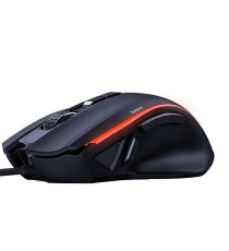 Mouse Gaming Baseus GM01 sensore ottico - 9 pulsanti programmabili - fino a 6400dpi -  cavo in nylon da 2mt - per Windows e Mac Mouse Gaming Baseus GM01 sensore ottico - 9 pulsanti programmabili - fino a 6400dpi -  cavo in nylon da 2mt - per Windows e Mac