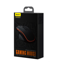 Mouse Gaming Baseus GM01 sensore ottico - 9 pulsanti programmabili - fino a 6400dpi -  cavo in nylon da 2mt - per Windows e Mac Mouse Gaming Baseus GM01 sensore ottico - 9 pulsanti programmabili - fino a 6400dpi -  cavo in nylon da 2mt - per Windows e Mac