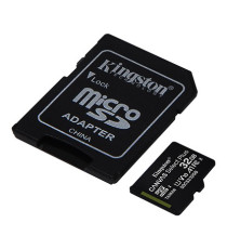 MICRO SDHC 32GB CLASSE 10 SDCS2/32GB UHS-I KINGSTON CANVAS SELCET PLUS - MICROSD 32GB 100MBs CON ADATTATORE MICRO SDHC 32GB CLASSE 10 SDCS2/32GB UHS-I KINGSTON CANVAS SELCET PLUS - MICROSD 32GB 100MBs CON ADATTATORE