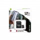 MICRO SDHC 128GB CLASSE 10 SDCS2/128GB UHS-I KINGSTON CANVAS SELCET PLUS - MICROSD 128GB 100MBs CON ADATTATORE