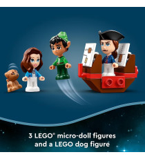 Lego Disney - L’avventura nel libro delle fiabe di Peter Pan e Wendy - LEGO 43220 ANNI 5+ 111pz Lego Disney - L’avventura nel libro delle fiabe di Peter Pan e Wendy - LEGO 43220 ANNI 5+ 111pz
