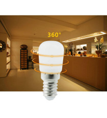 LAMPADINA LED PER FRIGO E CAPPA T22 1,5W E14 120 LUMEN 6500K LUCE FREDDA W22H50mm - LUCE REFRIGERATORE - AIGOSTAR