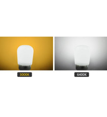 LAMPADINA LED PER FRIGO E CAPPA T22 1,5W E14 120 LUMEN 6500K LUCE FREDDA W22H50mm - LUCE REFRIGERATORE - AIGOSTAR