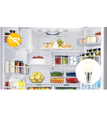 Lampadina Led T22 ideale per frigo e cappa 2W E14 180 lumen 3000K luce calda gialla L51W22H22mm Equivalenza incandescente 19W