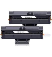 Pack D111S alta capacità 2 toner compatibili per Sasmsung  Xpress SL-M2070FW,M2022W D111S X 2 - 1.000 pagine a toner