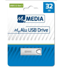 Pendrive 32GB USB MyMedia My Alu 3.2 69276 pendrive in metallo da 32 gb Connessione SuperFast USB 3.2 Gen 1 Pendrive 32GB USB MyMedia My Alu 3.2 69276 pendrive in metallo da 32 gb Connessione SuperFast USB 3.2 Gen 1