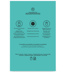 Mouse Logitech M90 ottico nero 910-001793 con cavo Usb 2.0 - uso ambidestro - 2 tasti + rotella - 1000dpi  misura 3,1x5,4x11cm