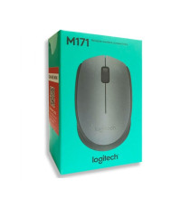 Mouse Logitech WL M171 wireless 2,4 GHz nero/nero 910-004424 - uso ambidestro - 2 tasti + rotella - 1000dpi 3,5x6,1x9,7cm