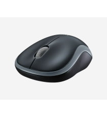 Mouse Logitech WL M185 wireless 2,4 GHz nero/grigio 910-002238 - uso ambidestro - 2 tasti + rotella - 1000dpi 3,9x6x9,9cm
