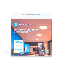 Lampada plafoniera solare led 50W 500 lumen 3000K/4000K/6500K calda,fredda,naturale IP65 con telecomando e pannello solare Lampada plafoniera solare led 50W 500 lumen 3000K/4000K/6500K calda,fredda,naturale IP65 con telecomando e pannello solare