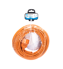 Prolunga elettrica 15 metri arancione -max 3680w- spina 16A 250V -presa P40 Schuko- fili in rame resistente di altissima qualità Prolunga elettrica 15 metri arancione -max 3680w- spina 16A 250V -presa P40 Schuko- fili in rame resistente di altissima qualitÃ