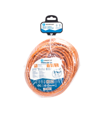 Prolunga elettrica 20 metri arancione -max 3680w- spina 16A 250V -presa P40 Schuko- fili in rame resistente di altissima qualità Prolunga elettrica 20 metri arancione -max 3680w- spina 16A 250V -presa P40 Schuko- fili in rame resistente di altissima qualitÃ