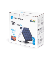 Lampada plafoniera solare led tubo a sospensione 50W 500 lumen 3000K/4000K/6500K calda,fredda,naturale IP65 con telecomando Lampada plafoniera solare led tubo a sospensione 50W 500 lumen 3000K/4000K/6500K calda,fredda,naturale IP65 con telecomando