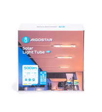 Lampada plafoniera solare led tubo a sospensione 50W 500 lumen 3000K/4000K/6500K calda,fredda,naturale IP65 con telecomando Lampada plafoniera solare led tubo a sospensione 50W 500 lumen 3000K/4000K/6500K calda,fredda,naturale IP65 con telecomando