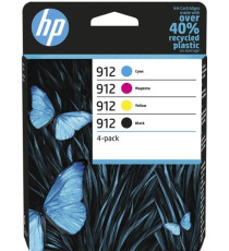 Pack originale HP 6ZC74AE 912 BK-C-M-Y 4 cartucce originali per HP OFFICEJET 8012,8014,8015, PRO 8022,8024,8025,8035 Pack originale HP 6ZC74AE 912 BK-C-M-Y 4 cartucce originali per HP OFFICEJET 8012,8014,8015, PRO 8022,8024,8025,8035