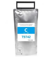 Cartuccia T9742 ciano pigmentato C13T974200 compatibile per Epson WorkForce WF-C860,C869 capacità 732,5ml 84.000 pagine Cartuccia T9742 ciano pigmentato C13T974200 compatibile per Epson WorkForce WF-C860,C869 capacità 732,5ml 84.000 pagine