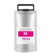 Cartuccia T9743 magenta pigmentato C13T974300 compatibile per Epson WorkForce WF-C860,C869 capacità 732,5ml 84.000 pagine Cartuccia T9743 magenta pigmentato C13T974300 compatibile per Epson WorkForce WF-C860,C869 capacità 732,5ml 84.000 pagine