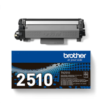 Brother TN-2510 nero toner originale per Brother MFC-L2800,L2835,L2860,DCP-L2660,HL-L2445 TN2510 capacità 1.200 pagine Brother TN-2510 nero toner originale per Brother MFC-L2800,L2835,L2860,DCP-L2660,HL-L2445 TN2510 capacità 1.200 pagine